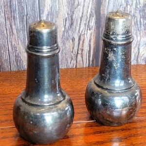 International Silver Company Vintage Silver-plated Salt and Pepper Shakers